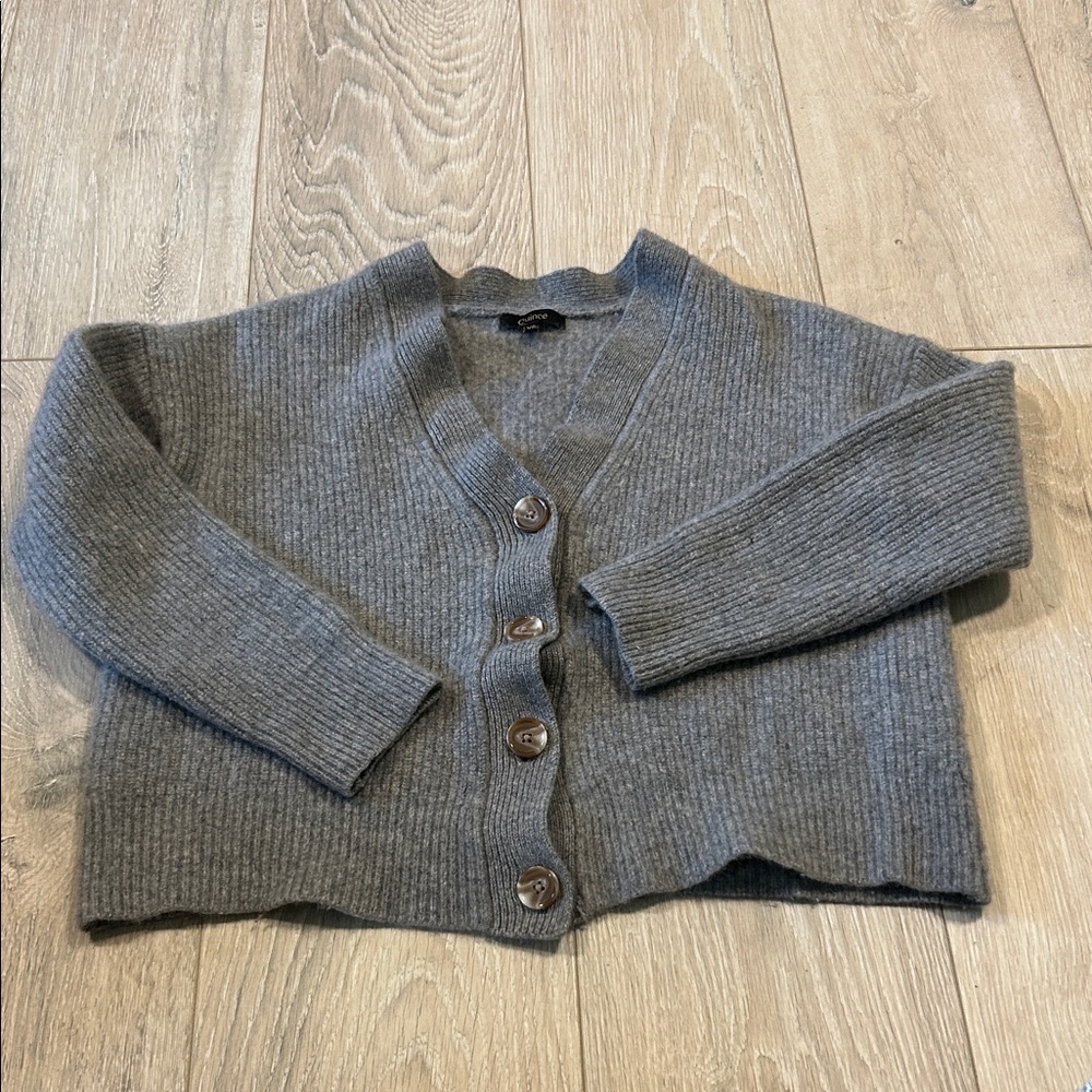 Quince Cashmere Cardigan Sweater